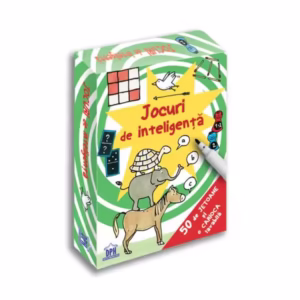 Jocuri de inteligență. 50 de jetoane - Board book - *** - Didactica Publishing House