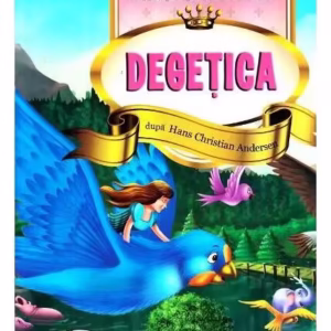 Degețica - Știu să citesc cu litere mari de tipar - Paperback brosat - Hans Christian Andersen - Aramis