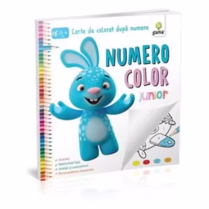 NumeroColor Junior. Carte de colorat după numere - Paperback brosat - *** - Gama