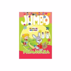 Jumbo. Primăvara. Carte de colorat - Paperback - Roxana Geantă - Galaxia Copiilor