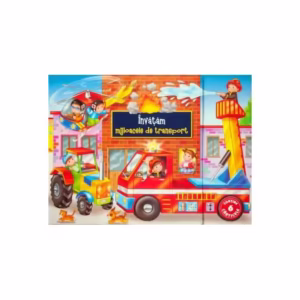 Învățăm mijloacele de transport - Hardcover - Litera