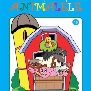 Coloram și învățăm Animalele. Carte de colorat - Paperback - Flory Preda - Pescăruș