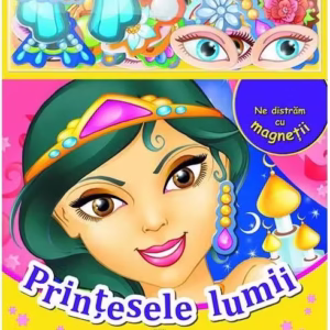 Prințesele lumii. Ne distrăm cu magneții - Board book - *** - Prut