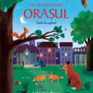 Hai să descoperim orașul. Carte de explorat - Hardcover - Sebastien Braun - Litera mică