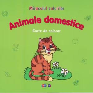 Animale domestice. Carte de colorat - Paperback - Victoria Raţă - Prut