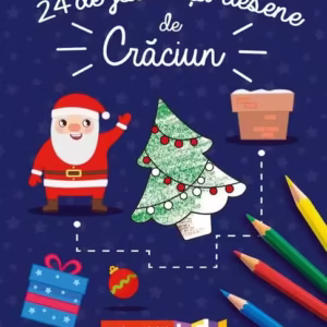 24 de jocuri și desene de Crăciun - Paperback - Armand-Alexandru Roșu - Niculescu