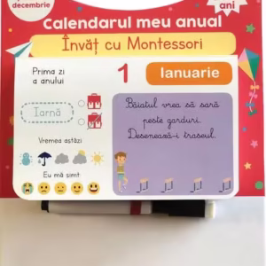 Calendarul meu anual. Învăț cu Montessori (3-6 ani) - Paperback brosat - *** - Didactica Publishing House