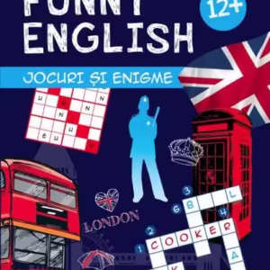 Funny English. Jocuri și enigme 12+ (Larousse) - Paperback brosat - Sandra Lebrun - Niculescu