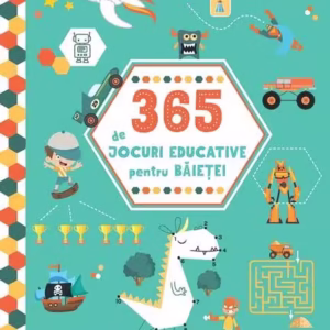 365 de jocuri educative pentru băieței - Paperback brosat - Ballon Media - Paralela 45 educațional