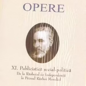 Ioan Slavici. Opere (Vol. XI) Publicistică social-politică. De la Războiul de Independență la Primul Război Mondial - Hardcover - Academia Română, Ioan Slavici - Fundația Națională pentru Știință și Artă