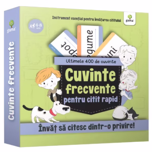 Kit Ultimele 400 de cuvinte frecvente de citit rapid