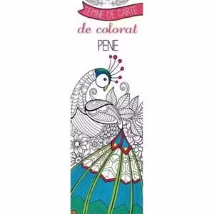 Semne de carte de colorat – Pene